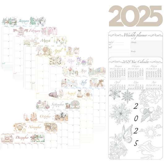 2025 Digital Planner - Full Package